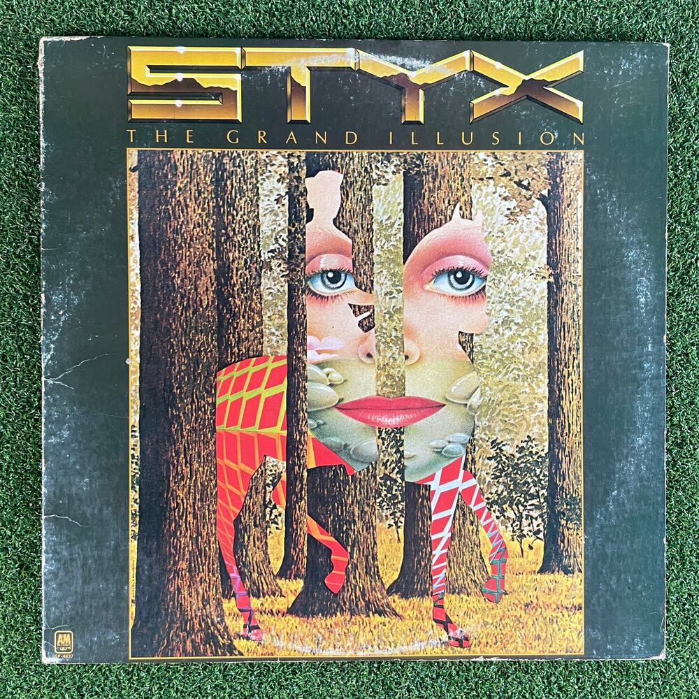 Styx The Grand Illusion LP Vinyl Album 1977